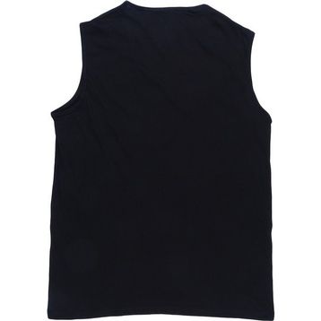 Blackspade 9227 Loose Fit V Yaka Sıfır Kol 2'li Siyah Erkek Atlet