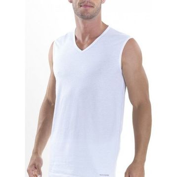 Blackspade 9243 Kolsuz V Yaka Termal Beyaz Erkek Atlet