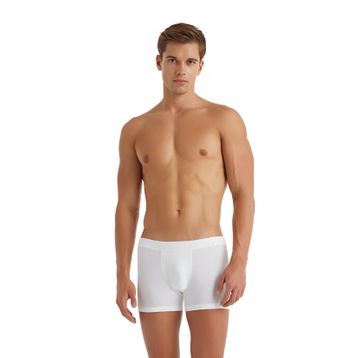 Blackspade 9310 Modal Elastan Silver Beyaz Erkek Boxer