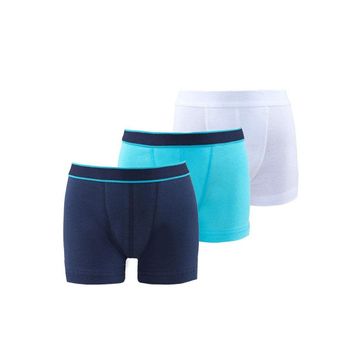 Blackspade 9395 Lacivert Aqua Beyaz 3'lü Paket Erkek Çocuk Boxer