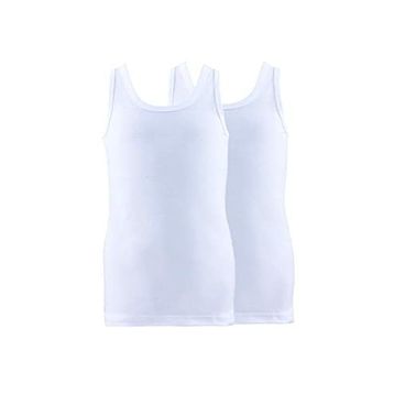 Blackspade 9396 Beyaz 2'li Erkek Çocuk Atlet