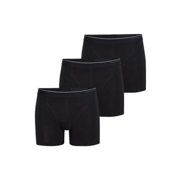 Blackspade 9673 3'lü Siyah Pamuklu Erkek Boxer