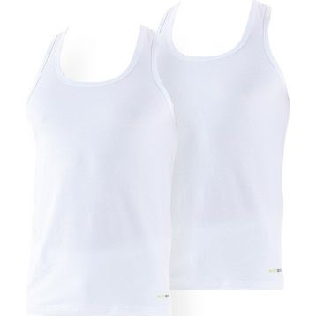 Blackspade 9676 Tender Cotton 2'li Paket Beyaz Spor Erkek Atlet