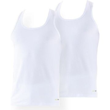 Blackspade 9676 Tender Cotton 2'li Paket Beyaz Spor Erkek Atlet