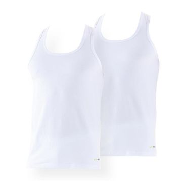 Blackspade 9676 Tender Cotton 2'li Paket Beyaz Spor Erkek Atlet