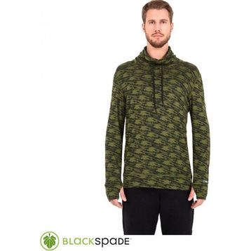 Blackspade AW21 High Neck Yeşil Sweatshirt