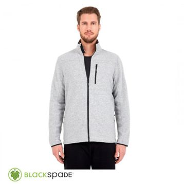 Blackspade Gri Xl Önden Fermuarlı Polar Mont