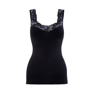 Blackspade Private 1957 Siyah Kadın Dantelli Atlet