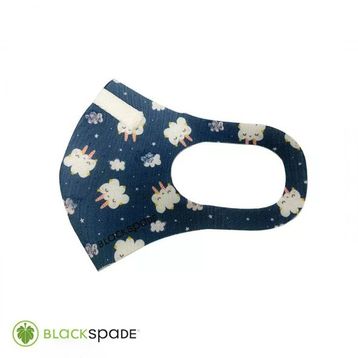 Blackspade S1 Bulut Desen Çocuk Koruyucu Maske