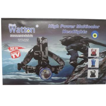 Blackwatton Wt-265 Orjinal 800 Lümen T6 Şarjlı Esnek Lastikli Kafa Feneri