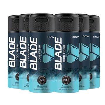 Blade Cool Fresh 6x200 ML Erkek Sprey Deodorant
