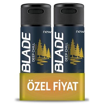 Blade Deep Chill 2x150 ml Erkek Deodorant
