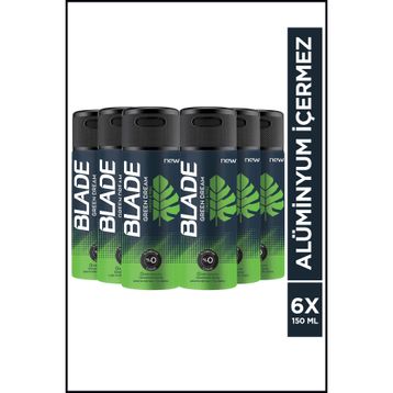 Blade Green Dream 6x150 ml Deodorant
