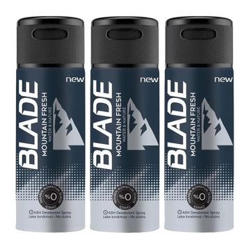 Blade Mountain Fresh 3x150 ML Erkek Deodorant