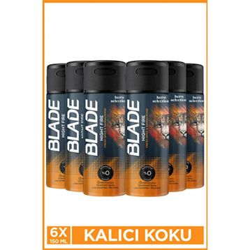 Blade Night Fire Man 150 ml Sprey Deodorant