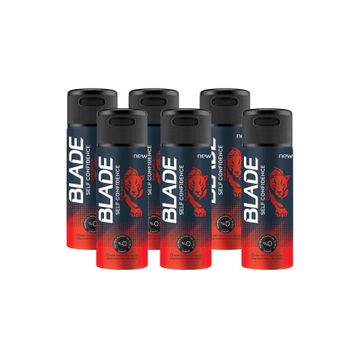Blade Self Confidence 6x150 ML Deodorant