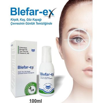 Blefarex 100 ml Çay Ağacı Yağı İçeren Göz Şampuanı