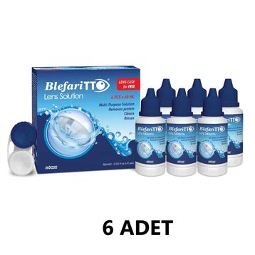 Blefaritto 6x60 ml Çok Amaçlı Lens Solüsyonu