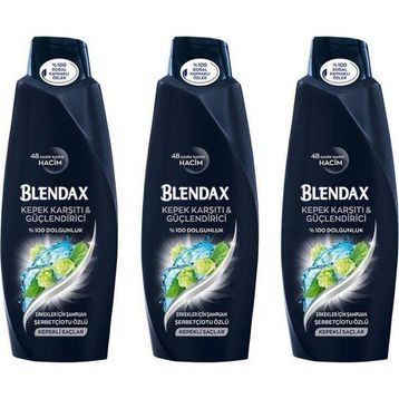 Blendax 3x500 ml Kepeğe Karşı Etkili Doğal Kil Özlü Şampuan