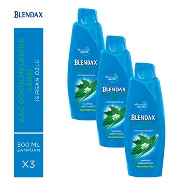 Blendax 500 mlx 3 Adet Şampuan