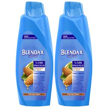 Blendax Badem Yağı Özlü 550 ml 2 Adet Şampuan