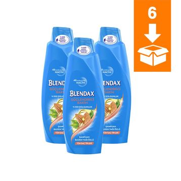 Blendax Badem Yağı Özlü 550 ml 6 Adet Şampuan