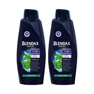 Blendax Erkek Mentol Ferahlığı 2x500 ml Şampuan