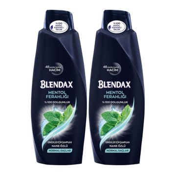 Blendax Erkek Mentol Ferahlığı 2x500 ml Şampuan