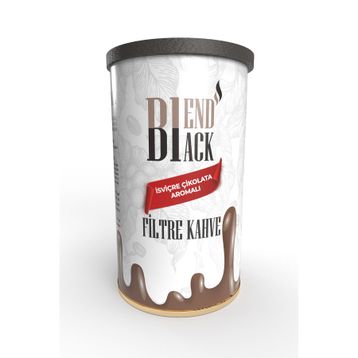 Blendblack 250 gr Teneke Kutu İsviçre Çikolata Aromalı Filtre Kahve