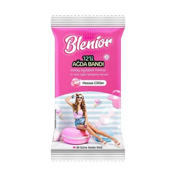 Blenior Hassas Ciltler 12'li Ağda Bandı
