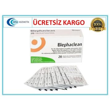 Blephaclean 20 Adet Göz Temizleme Mendili