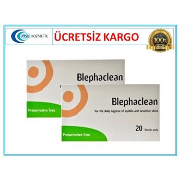 Blephaclean 20 Adet Göz Temizleme Mendili