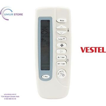 Bless Vestel Uyumlu Klima Kumandası