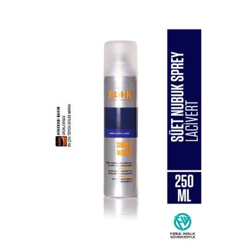 Blink 250 ml Lacivert Süet ve Nubuk Deri Bakım Spreyi