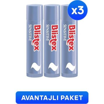 Blistex Sensitive 4.25 gr Agave Rescue Nemlendirici Kurtarıcı Dudak Hassas Dudaklar İçin Yoğun Bakım