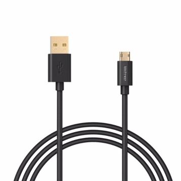 BlitzPower Siyah Android İçin Micro USB Şarj Kablosu