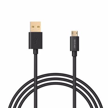 BlitzPower Siyah Android İçin Micro USB Şarj Kablosu