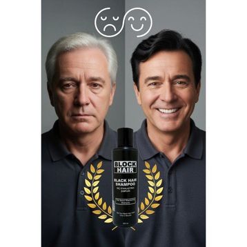 Block Hair Beyaz Saç Sakal Harici Uygulama 200 ml Şampuanı