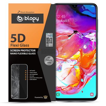 Blogy Galaxy A70 Flexi 5D Ekran Koruyucu