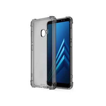 Blogy Galaxy A8 Smoke Black Crystal Fit Kılıf