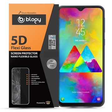 Blogy Galaxy M20 Flexi 5D Ekran Koruyucu