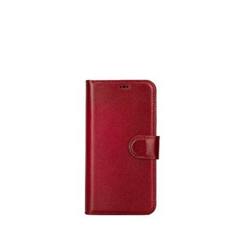 BloominBag Aurel Magna Crimson Rouge Iphone 16 Pro Rfid Korumalı Magsafe Kırmızı Uyumlu Cüzdan Telefon Kılıfı