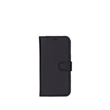BloominBag Aurel Magna Graphene Black Iphone 16 Pro Magsafe Siyah Uyumlu Wallet Case Deri Telefon Kılıfı