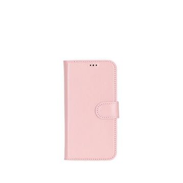 BloominBag Aurel Magna Rose Petal Iphone 16 Pro Rfid Korumalı Magsafe Uyumlu Pembe Cüzdan Telefon Kılıfı