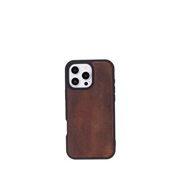 BloominBag Bloomcase Iphone 16 Pro Max Dark Mocassin Deri Telefon Kılıfı