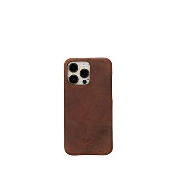 BloominBag Bloomcase Iphone 16 Pro Max Saddle Brown Deri Telefon Kılıfı
