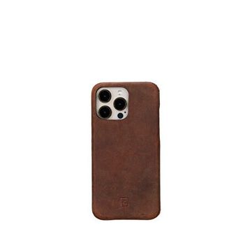 BloominBag Bloomcase Iphone 16 Pro Saddle Brown Deri Telefon Kılıfı