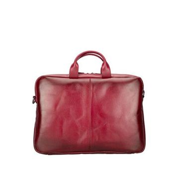 BloominBag Bloomurban Shield 13""- 14"" Crimson Kırmızı Deri Laptop Macbook Çantası