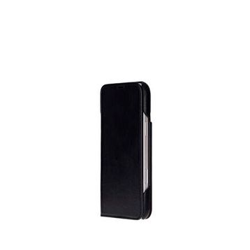 BloominBag iPhone 17 Pro 6.3 inç Bloomcase Magic Wallet Onyx Black Deri Çıkarılabilir Cüzdanlı Siyah Telefon Kılıfı