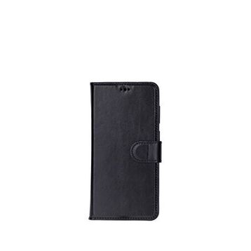 BloominBag Monte Noir Black Samsung Galaxy S26 Plus Deri Çıkarılabilir Cüzdanlı Telefon Kılıfı